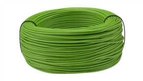 Przewód Instalacyjny H05v-K / Lgy 0,5 500V Zielony Linka Giętka Elektrokabel...