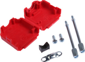 Osłona tylna D-Sub 9 -pinowe Poliamid Proste MH Connectors E