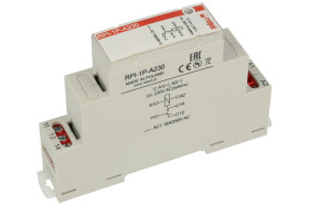 Przekaźnik; instalacyjny; elektromagnetyczny przemysłowy; RPI-1P-A230; 230V; AC; 1 styk przełączny; 16A; 250V AC; 16A; 24V DC; n