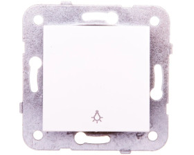 Karre Przycisk Z Symbolem Światło, Kolor Biały / 90963603