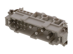 Moduł złączy dużej mocy 12-pinowe Molex 16A 4P Męski Śruba Proste