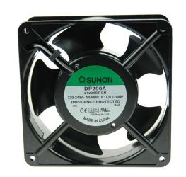 Wentylator; DP200A2123XST.GN; 120x120x38mm; ślizgowe; 230V; AC; 22W; 161,5m3/h; 46,5dB; 140mA; 2850RPM; konektory 2,8x0,3mm; Sun