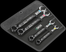 WERA 05020090001 Set of Joker ratcheting combination w. Switch 4 pcs.