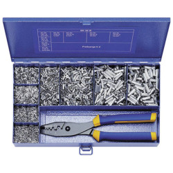 Klauke SK32B Ferrule Set 0.75-16mm² Metal 4900 pieces Non-Insulated