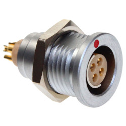 CamCirc CCB2S1/04 Circular Connector Receptacle 4 Way Panel Mount 103 Size