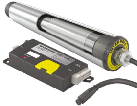 Rolka transportowa śr: 50mm dł: 425mm Stal powlekana cynkiem Interroll Gwint żeński, Gwint męski