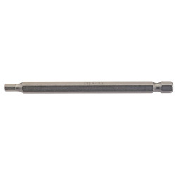 Draper 64373 4mm 1/4&quot; Hex Hexagonal Insert Bit 100mm Long x 1