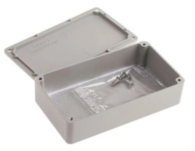 Obudowa ekranowana Szary, 114.5 x 63.6 x 30.3mm, RS PRO