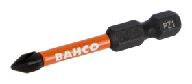 Końcówka wkrętaka PZ1 Bahco dł: 50 mm napęd: 1/4 cala