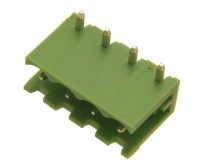 ST-CPM4KA Wtyk do druku do gniazda CPF, kątowy, 4 pin, raster 5,00 mm (otwarte)