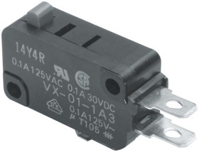 Łącznik Micro z trzpieniem Omron SPDT IP40