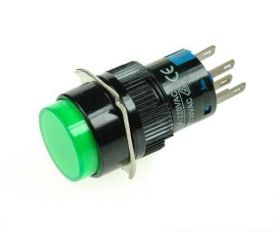 PRZYCISK LAS1-AY-11ZG 12V STAB