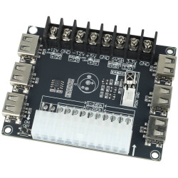 Adapter zasilania ATX z akrylową obudową