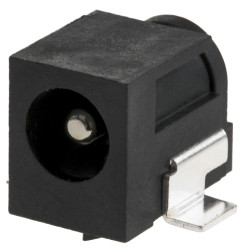 Gniazdo DC Gniazdo DC Montaż na płytce drukowanej 2.5A 16.0 V.