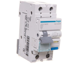 Wyłącznik różnicowo-nadprądowy RCBO 2P B40A 0,03A Typ A ADA940D