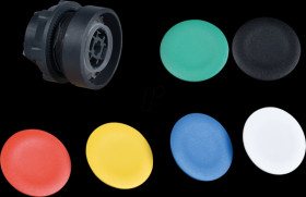 ZB5AA9 Front element for illuminated push-button XB5, without detent