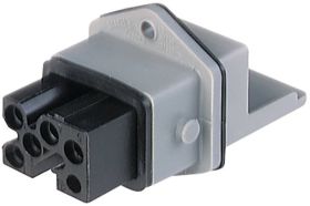 Gniazdo montażowe Hirschmann STAKEI 5, 5 + PE, 16 A, 250 V