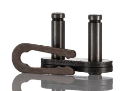 Ogniwo łańcucha rolkowego, typ: 50-1, połączenie: ‎Łącze łączące, Stal węglowa