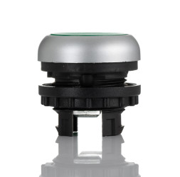 Przycisk, Ø 29.7mm, IP67, kolor: Zielony, Eaton, M22