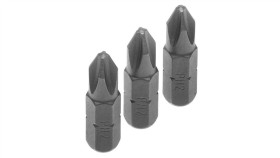 Końcówka, Bit Uchwyt 6-Kąt 1/4 3 Sztuki Ph2/25Mm