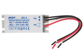 Zasilacz napięciowy typ ZOL6 100 - 240 V AC / 10 V DC 6 W IP 68 0 0