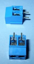 ARK-100-2 BLUE r=5 h=12,6 TERMINAL!BLOCK