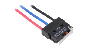 Mikroprzełącznik Snap Action Z Dźwignią Spdt 3A/125Vac D2sw-3L1m