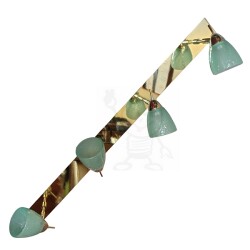 TK90-4 mosiądz klosz zielony G9 Brilum 2143