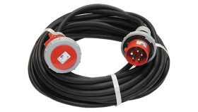Przedłużacz Budowlany Trójfazowy Elcord Cee 16A 400V Ip67 30M H07rn-F 5G2,5 Z...