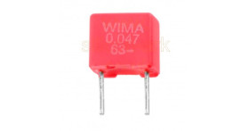 47nF (0.047uF) metalised polyester capacitor - Wima