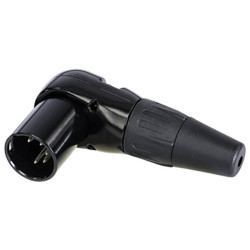 Rean RC5MR-BAG AV XLR Connector Right Angle 5-Pin 1pc