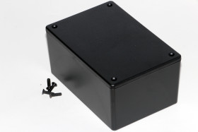 Obudowa ABS szerokość zew. 81 mm długość zew. 122 mm wys. zew. 56 mm Hammond IP54