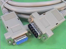 Kabel RS232 D-SUB 9-pin wtyk-gniazdo DSK-10 Talvico 1.8m