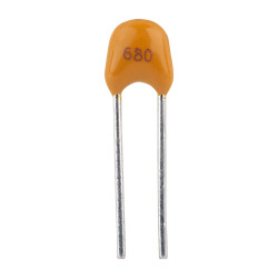 Suntan TS170R2A680JSBNA0R 68pF 5% 100V NPO P:2.54mm Radial Ceramic Capacitor