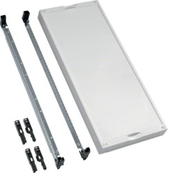 Blok z pokrywą pełna pusty 600x250x125mm Univers N biały UD41F1