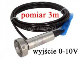 Sonda hydrostatyczna do ścieków; 3m; kabel 5m