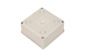Puszka n/t 100x100x50 tworzywo IP56 szara GW44204