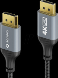 SPC-DP100-010 DisplayPort 1.2 cable, 4K 60 Hz, 1.0 m