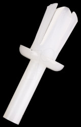 100-pack of expanding rivets 5.0 - 5.5 mm