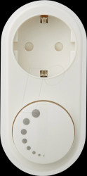 ECO-DIM.06-ZWV LED plug dimmer, 0 - 100 W, phase off (RC), Z-Wave
