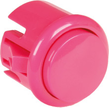Pushbutton switch, magenta, unlit , 12 V, mounting Ø 29.5 mm, BUTTON-MAGENTA-MINI