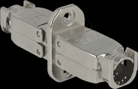 86466 Coupler for network cable Cat.6 STP toolfree for installation