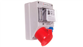 Zestaw Zasilający 32A/400V 5P + 10/16A 250V + Płytka Odgałęźna 5X6mm2 6265-130