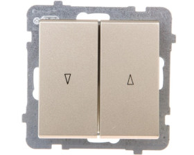 SONATA Łącznik żaluzjowy szampański złoty ŁP-7R/m/39