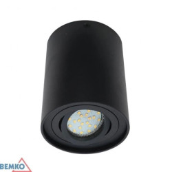 Oprawa downlight ORTAL regulowana fi96 GU10 max. 1x50W czarna C23-DLO-AR-GU10-150-BL