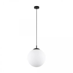 Lampa wisząca klosz-kula z bialego szkłą 35cm średnicy ESME 5671 TK Lighting