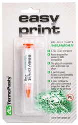 Pasta lutownicza Easy Print Sn96,5Ag3Cu0,5 20g