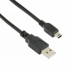 Przyłącze USB-A - miniUSB-B 1m