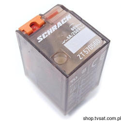 ZT570560 Relay 60VDC 5A Coil 1140 Ohm THT SCHRACK