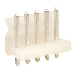 JYK P3960-05 5W 0.156&quot; Straight Pin Header